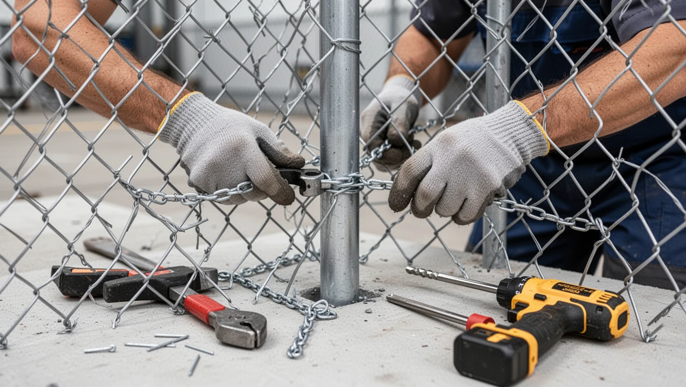 Chain Link Fence Repair